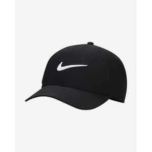 Nike Dri Fit Club Structured Swoosh Golf Cap Size M/L Black FB5625 010 New